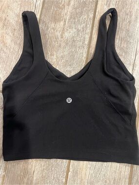 lululemon align athletic tank with built in bra